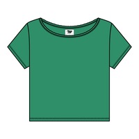 Women's Off-Shoulder T-Shirt - The Collegiate Lineup
