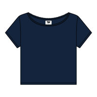 Women's Off-Shoulder T-Shirt - The Collegiate Lineup
