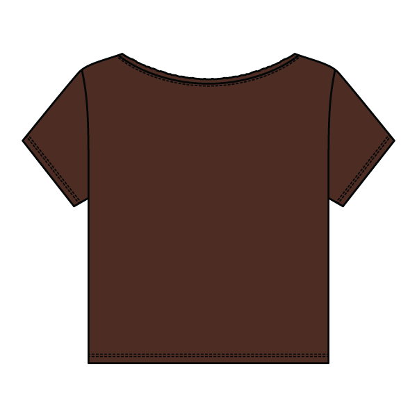 Women's Off-Shoulder T-Shirt - The Collegiate Lineup