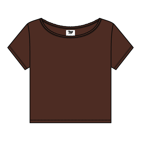 Women's Off-Shoulder T-Shirt - The Collegiate Lineup