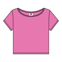 Women's Off-Shoulder T-Shirt - The Collegiate Lineup