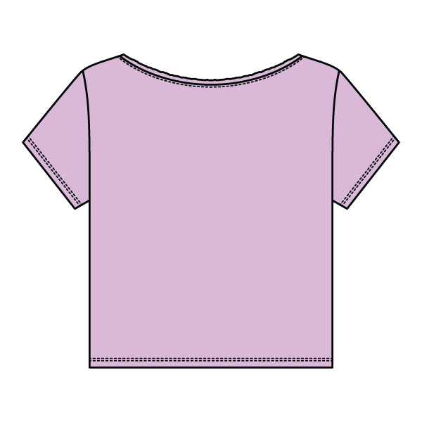 Women's Off-Shoulder T-Shirt - The Collegiate Lineup