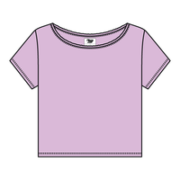 Women's Off-Shoulder T-Shirt - The Collegiate Lineup