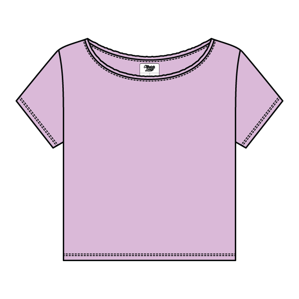 Women's Off-Shoulder T-Shirt - The Collegiate Lineup