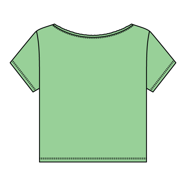 Women's Off-Shoulder T-Shirt - The Collegiate Lineup