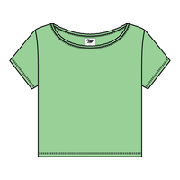 Women's Off-Shoulder T-Shirt - The Collegiate Lineup