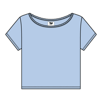 Women's Off-Shoulder T-Shirt - The Collegiate Lineup
