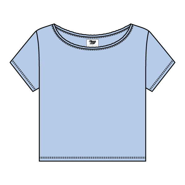 Women's Off-Shoulder T-Shirt - The Collegiate Lineup