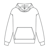 Unisex Heavy Fleece Hoodie Sweatshirt