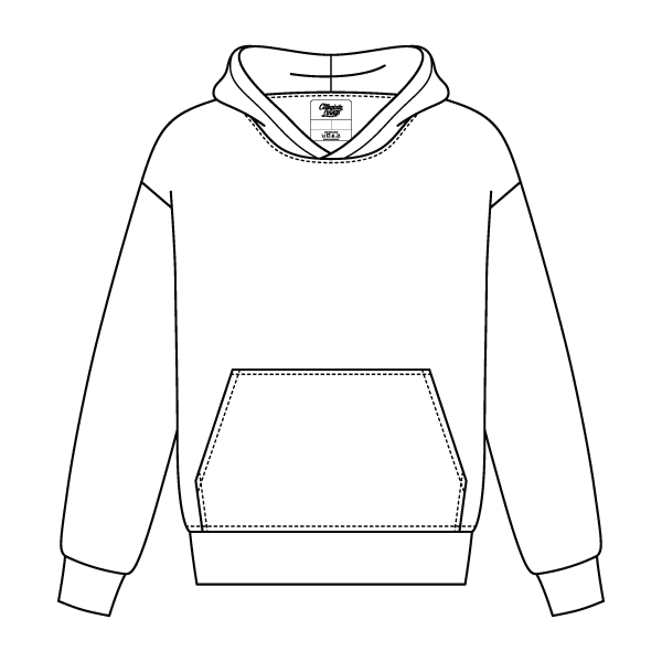 Unisex Heavy Fleece Hoodie Sweatshirt
