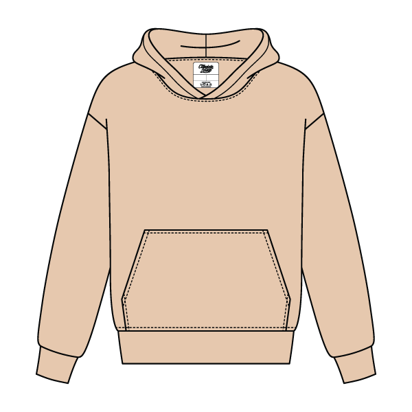 Unisex Heavy Fleece Hoodie Sweatshirt