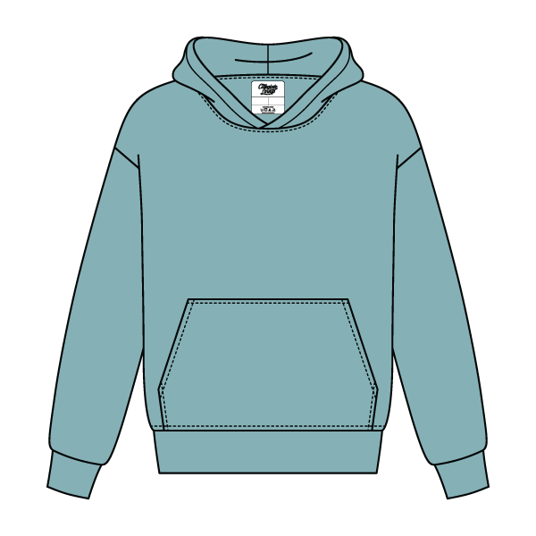 Unisex Heavy Fleece Hoodie Sweatshirt