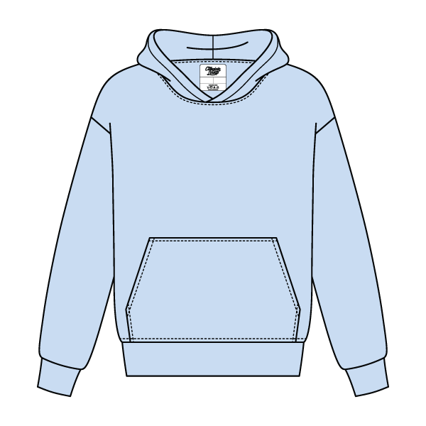 Unisex Heavy Fleece Hoodie Sweatshirt