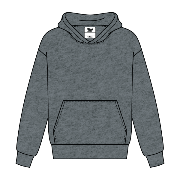 Unisex Heavy Fleece Hoodie Sweatshirt