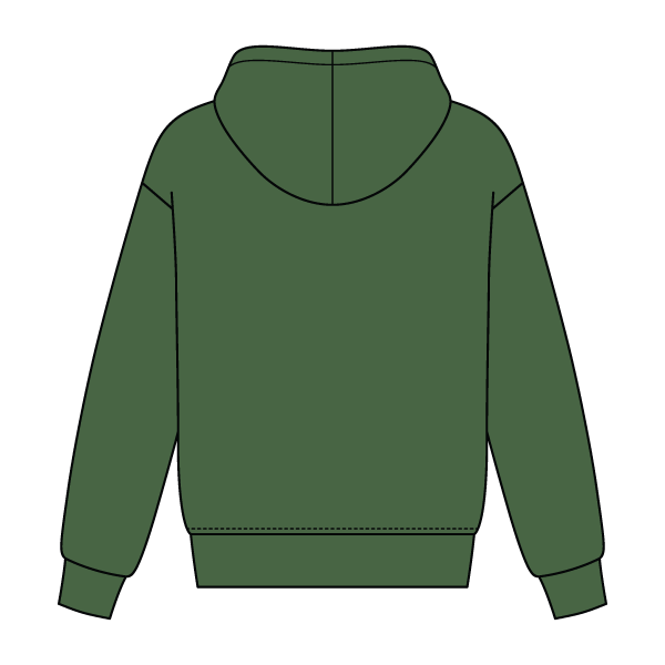 Unisex Heavy Fleece Hoodie Sweatshirt