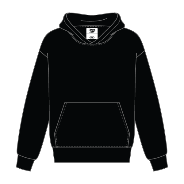 Unisex Heavy Fleece Hoodie Sweatshirt