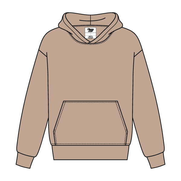 Unisex Heavy Fleece Hoodie Sweatshirt