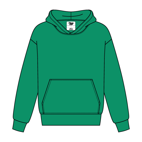 Unisex Heavy Fleece Hoodie Sweatshirt