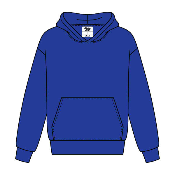 Unisex Heavy Fleece Hoodie Sweatshirt