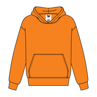 Unisex Heavy Fleece Hoodie Sweatshirt