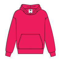 Unisex Heavy Fleece Hoodie Sweatshirt