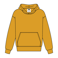Unisex Heavy Fleece Hoodie Sweatshirt