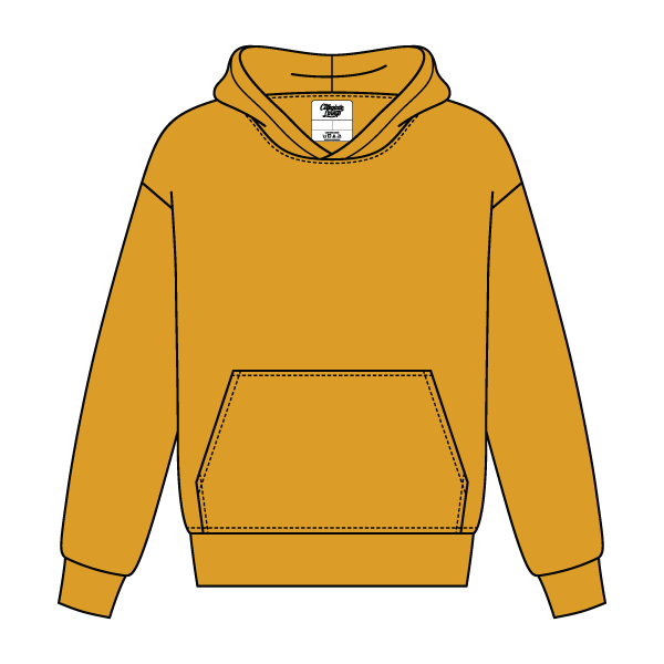Unisex Heavy Fleece Hoodie Sweatshirt