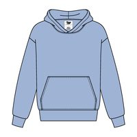 Unisex Heavy Fleece Hoodie Sweatshirt