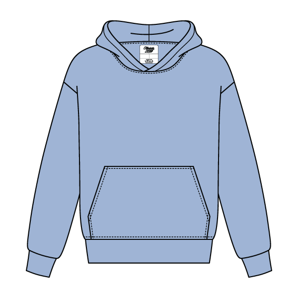 Unisex Heavy Fleece Hoodie Sweatshirt