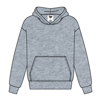 Unisex Heavy Fleece Hoodie Sweatshirt