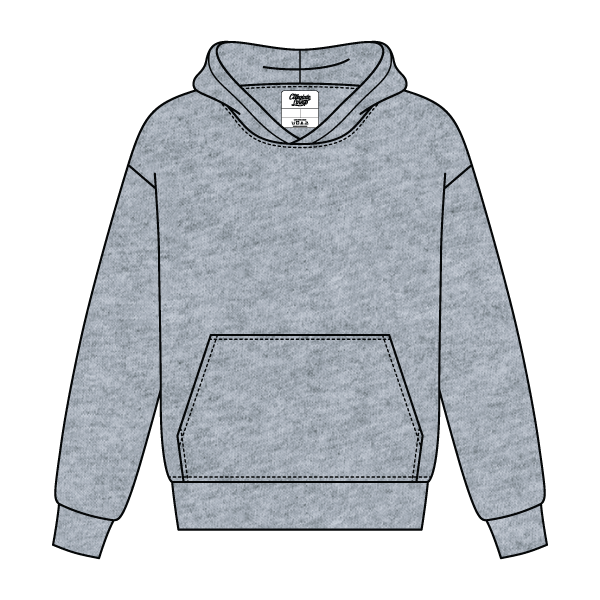 Unisex Heavy Fleece Hoodie Sweatshirt