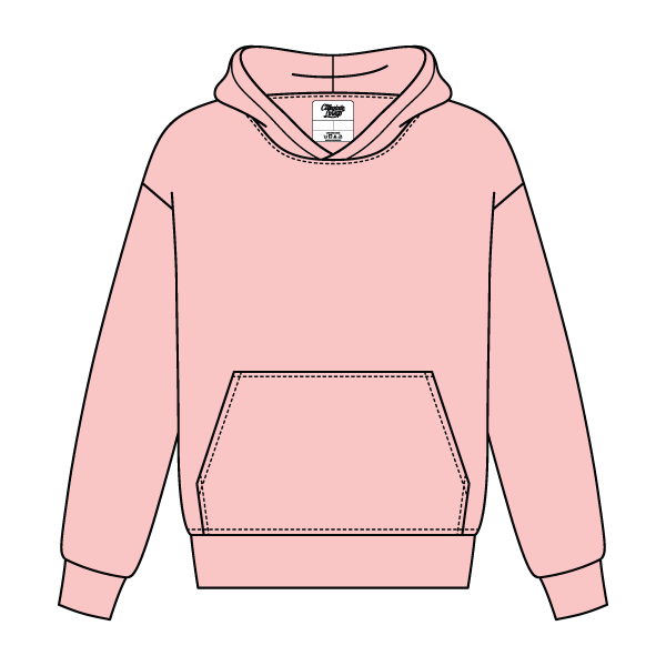 Unisex Heavy Fleece Hoodie Sweatshirt