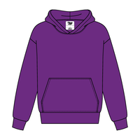 Unisex Heavy Fleece Hoodie Sweatshirt
