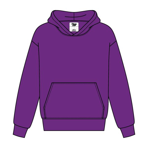 Unisex Heavy Fleece Hoodie Sweatshirt