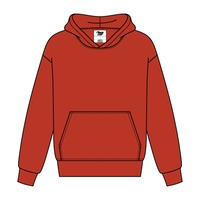 Unisex Heavy Fleece Hoodie Sweatshirt