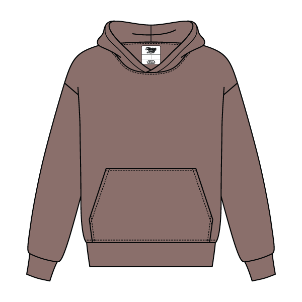 Unisex Heavy Fleece Hoodie Sweatshirt