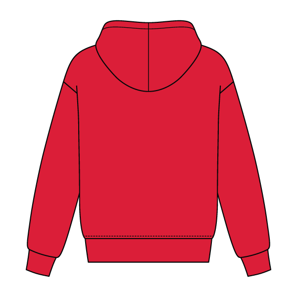 Unisex Heavy Fleece Hoodie Sweatshirt