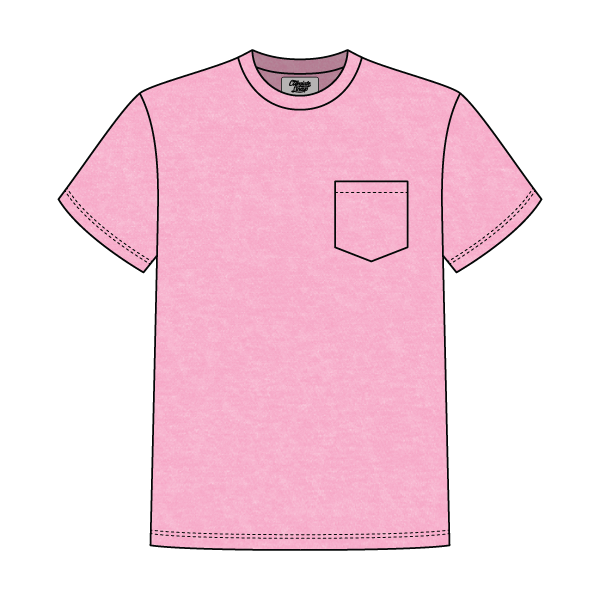 Unisex Basic Crewneck T-Shirt with Pocket