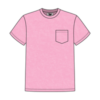 Unisex Basic Crewneck T-Shirt with Pocket - The Collegiate Lineup