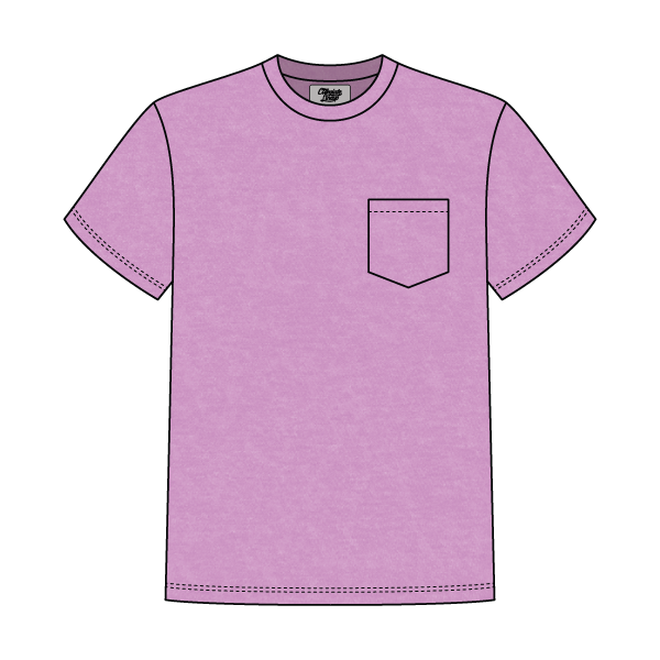 Unisex Basic Crewneck T-Shirt with Pocket - The Collegiate Lineup
