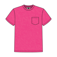 Unisex Basic Crewneck T-Shirt with Pocket - The Collegiate Lineup
