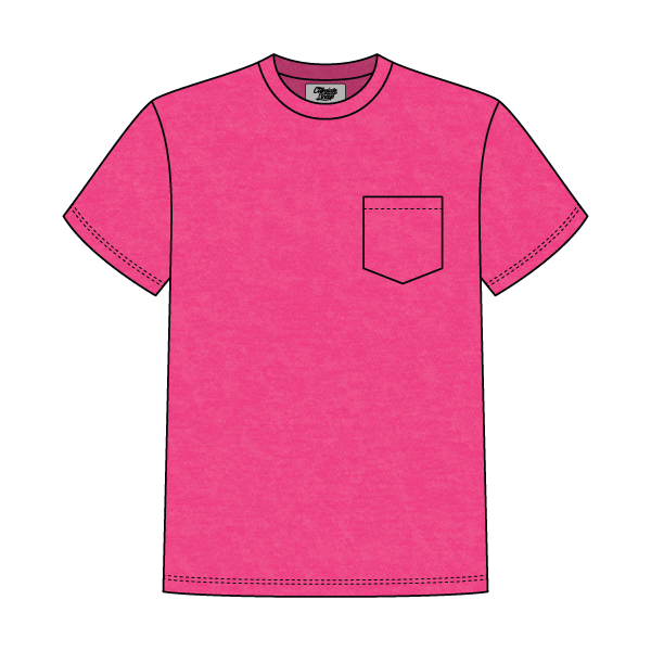 Unisex Basic Crewneck T-Shirt with Pocket - The Collegiate Lineup