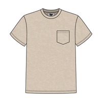 Unisex Basic Crewneck T-Shirt with Pocket - The Collegiate Lineup