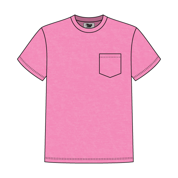 Unisex Basic Crewneck T-Shirt with Pocket - The Collegiate Lineup