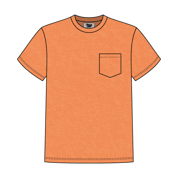 Unisex Basic Crewneck T-Shirt with Pocket - The Collegiate Lineup