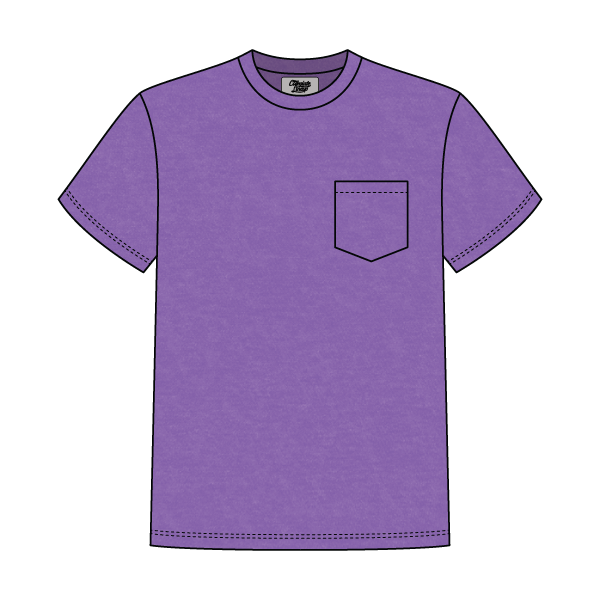 Unisex Basic Crewneck T-Shirt with Pocket - The Collegiate Lineup