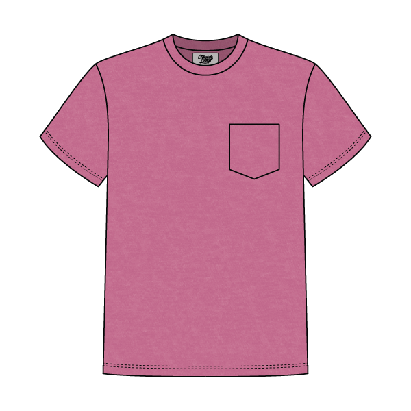 Unisex Basic Crewneck T-Shirt with Pocket - The Collegiate Lineup