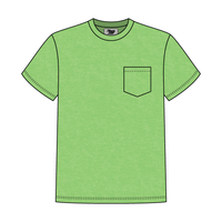 Unisex Basic Crewneck T-Shirt with Pocket - The Collegiate Lineup