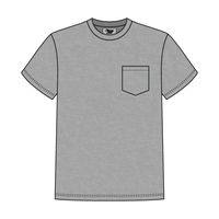 Unisex Basic Crewneck T-Shirt with Pocket - The Collegiate Lineup