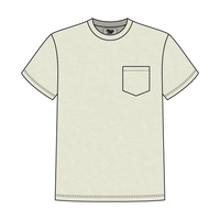 Unisex Basic Crewneck T-Shirt with Pocket - The Collegiate Lineup